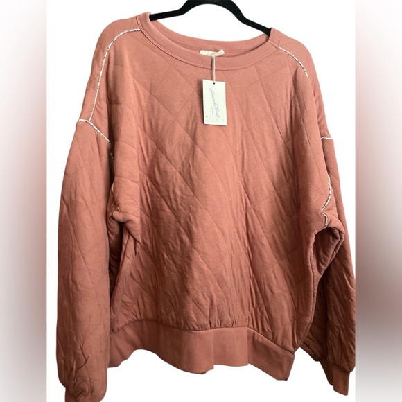 Quilted Sweatshirt - Picture 1 of 2